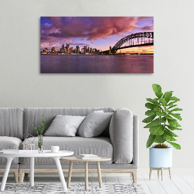 Tableau mural sur toile Le pont de Sidney