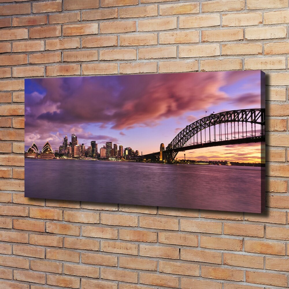 Tableau mural sur toile Le pont de Sidney