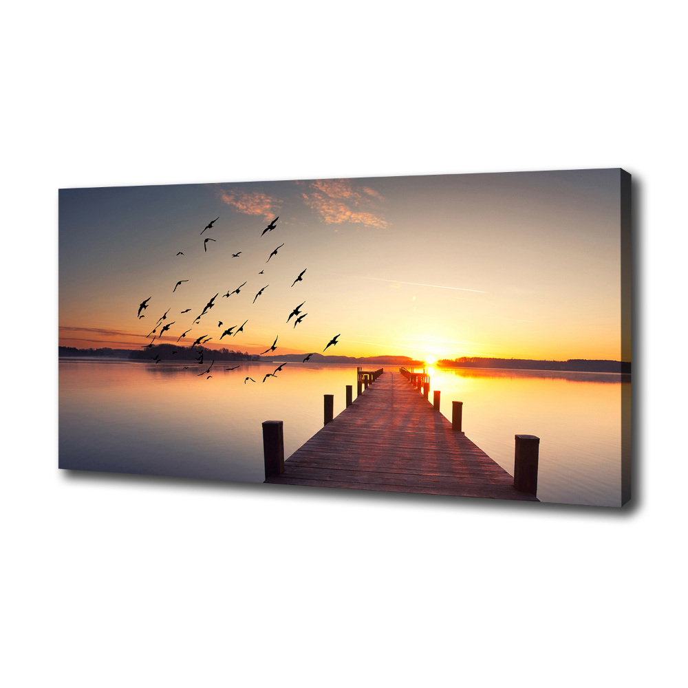 Tableau mural sur toile Coucher de soleil