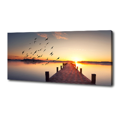 Tableau mural sur toile Coucher de soleil