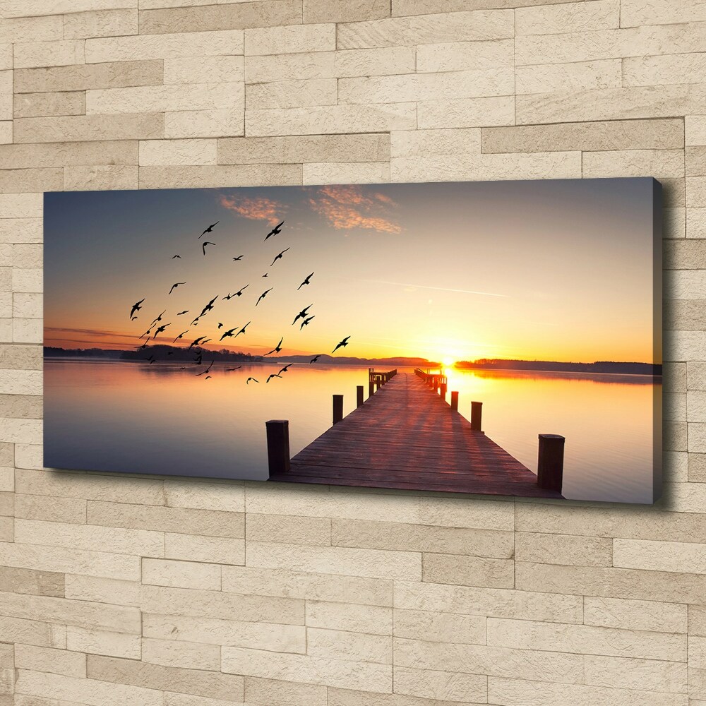 Tableau mural sur toile Coucher de soleil