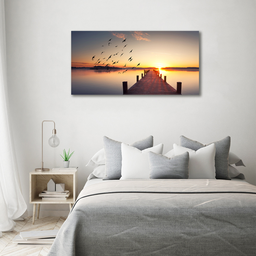 Tableau mural sur toile Coucher de soleil