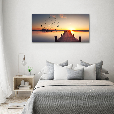 Tableau mural sur toile Coucher de soleil