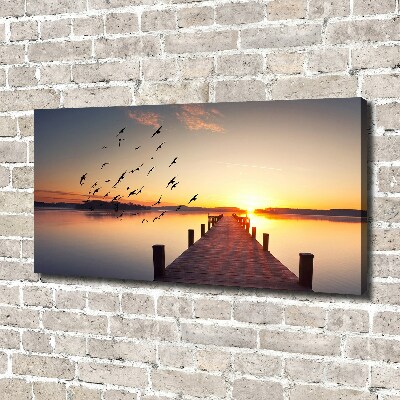 Tableau mural sur toile Coucher de soleil