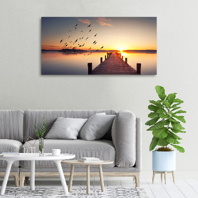 Tableau mural sur toile Coucher de soleil