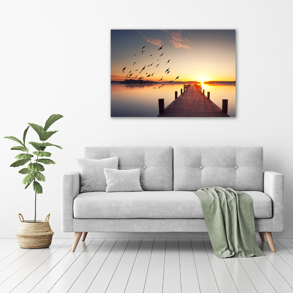 Tableau mural sur toile Coucher de soleil