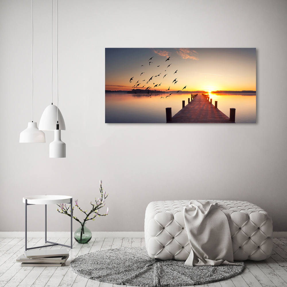 Tableau mural sur toile Coucher de soleil