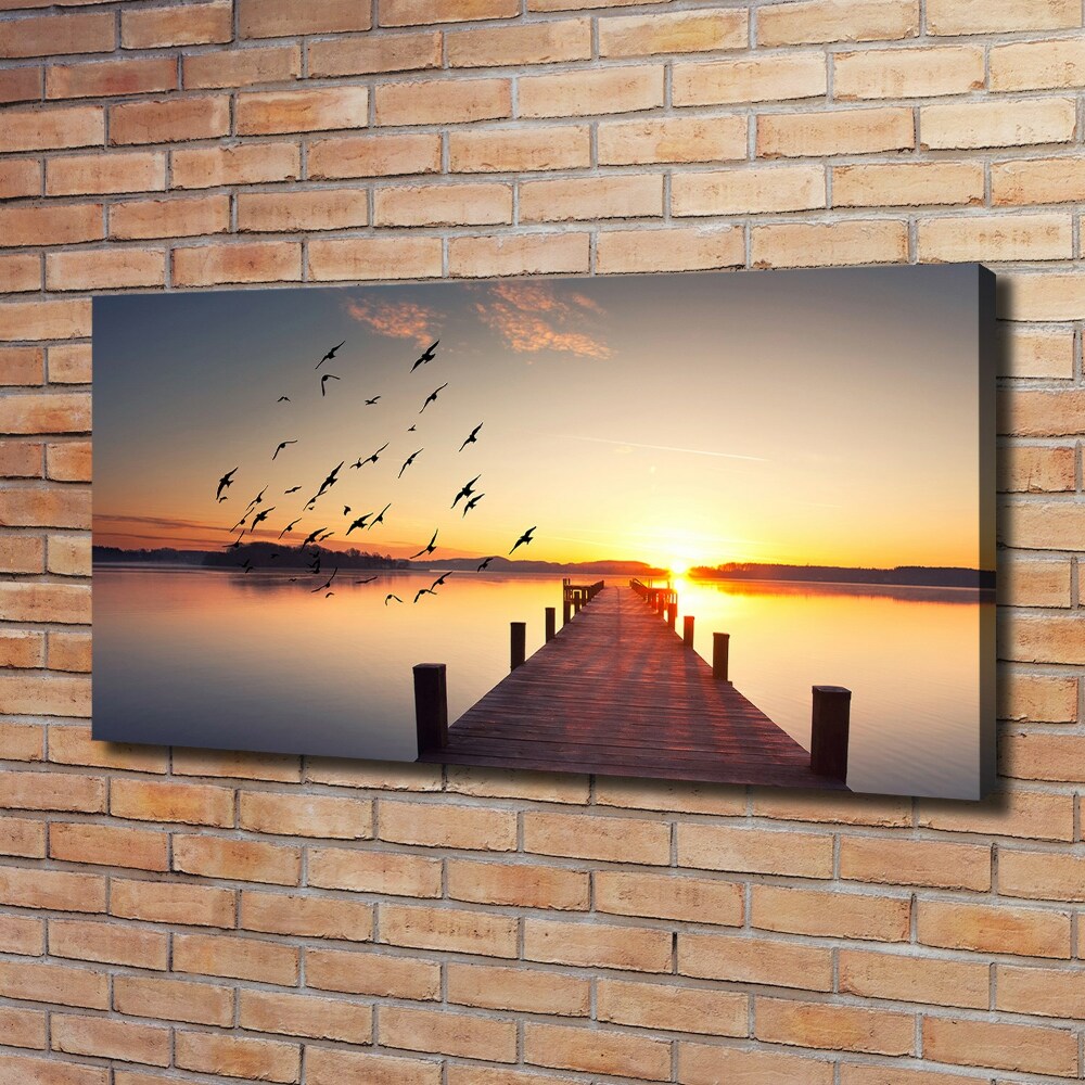 Tableau mural sur toile Coucher de soleil