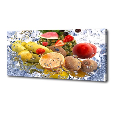 Tableau mural sur toile Fruit et eau