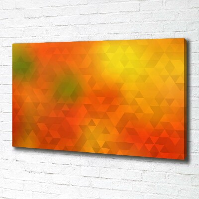 Tableau photo sur toile Triangles abstraits