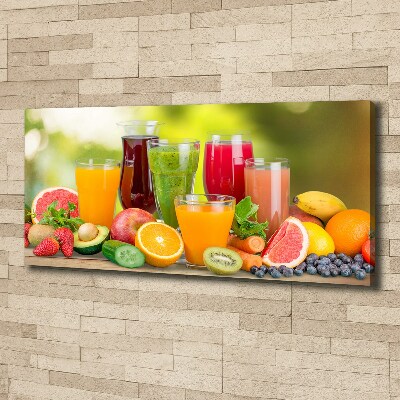 Tableau sur toile Jus de fruits