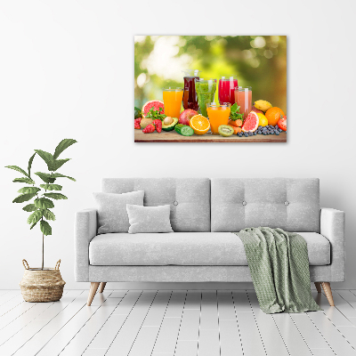 Tableau sur toile Jus de fruits