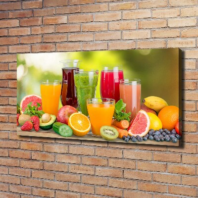 Tableau sur toile Jus de fruits