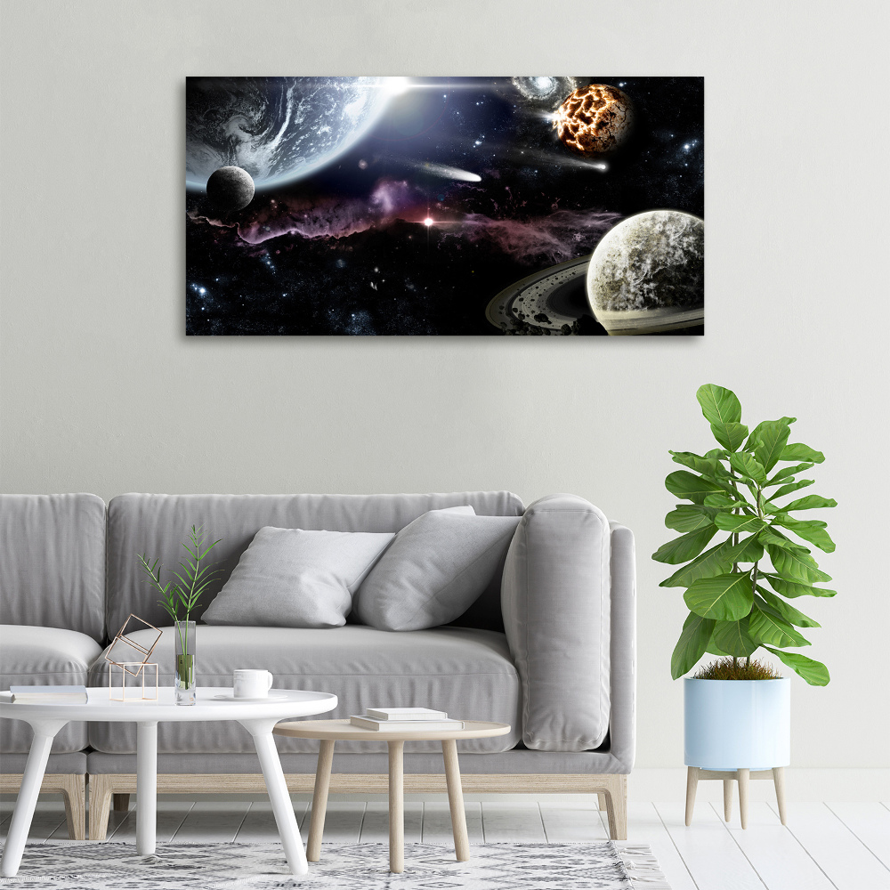 Tableau imprimé sur toile Galaxie