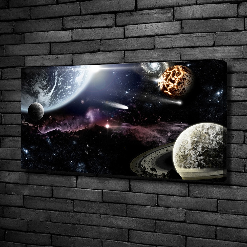 Tableau imprimé sur toile Galaxie