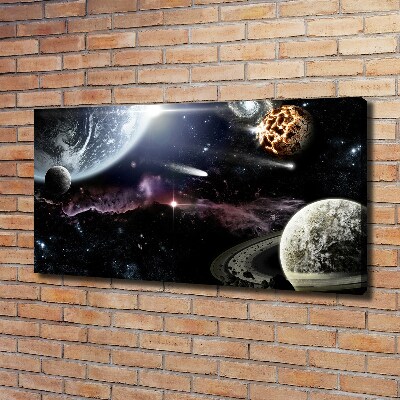 Tableau imprimé sur toile Galaxie