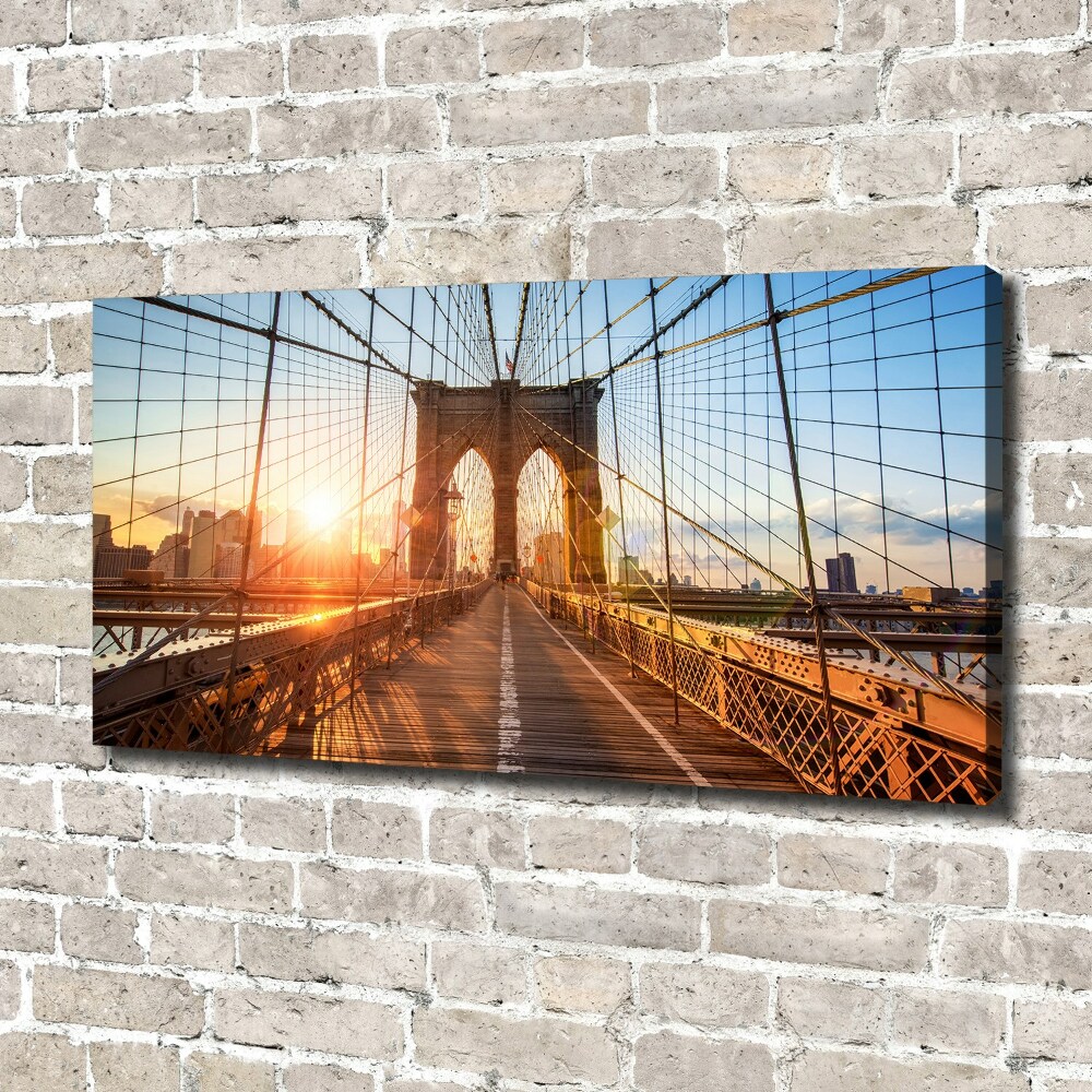 Tableau toile imprimée Pont de Brooklyn