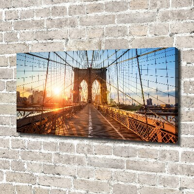 Tableau toile imprimée Pont de Brooklyn