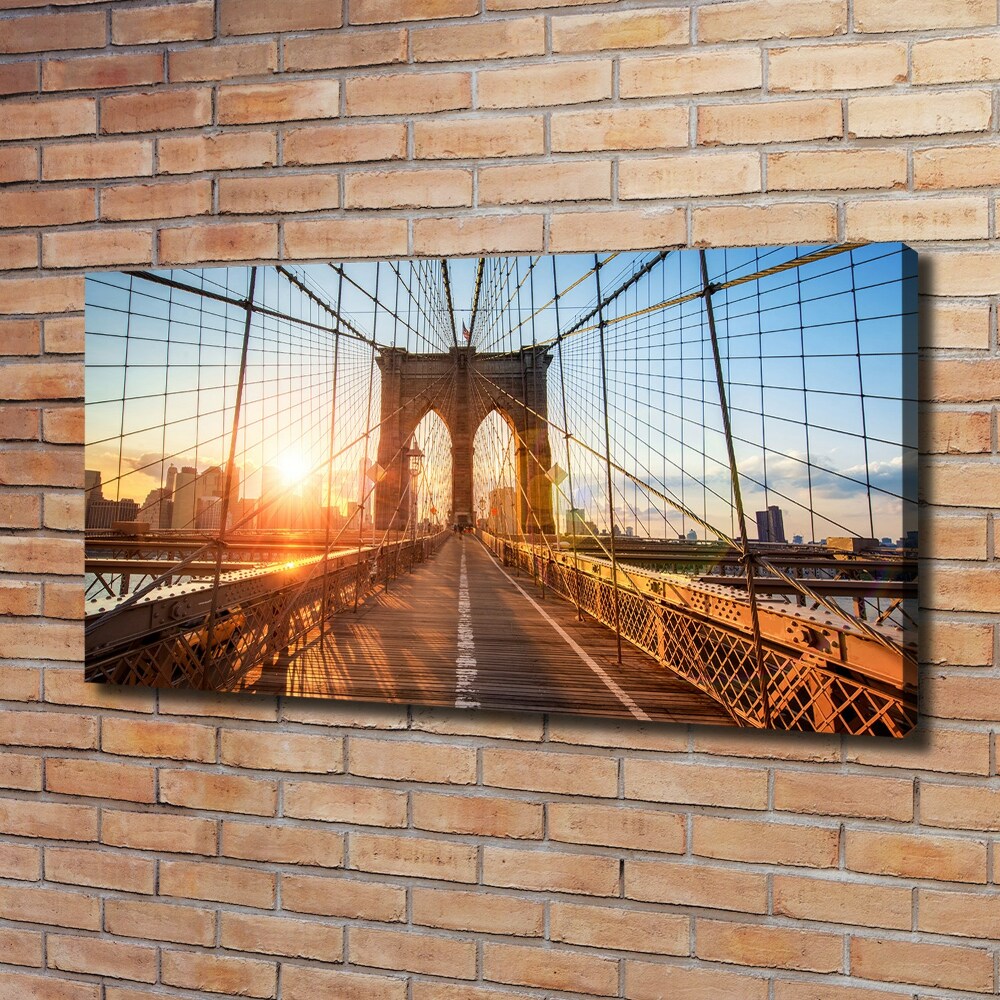 Tableau toile imprimée Pont de Brooklyn