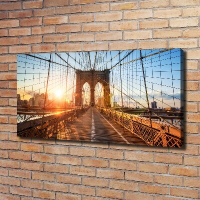 Tableau toile imprimée Pont de Brooklyn