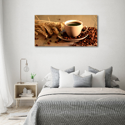 Tableau imprimé sur toile Le café aromatique