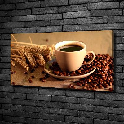 Tableau imprimé sur toile Le café aromatique