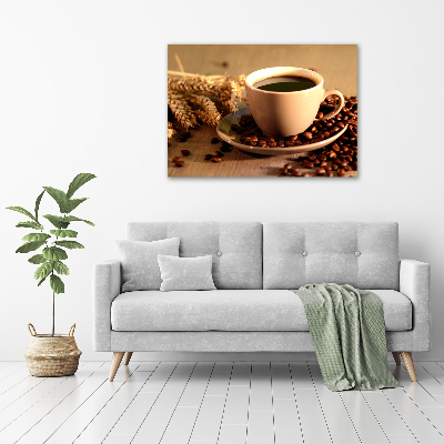 Tableau imprimé sur toile Le café aromatique