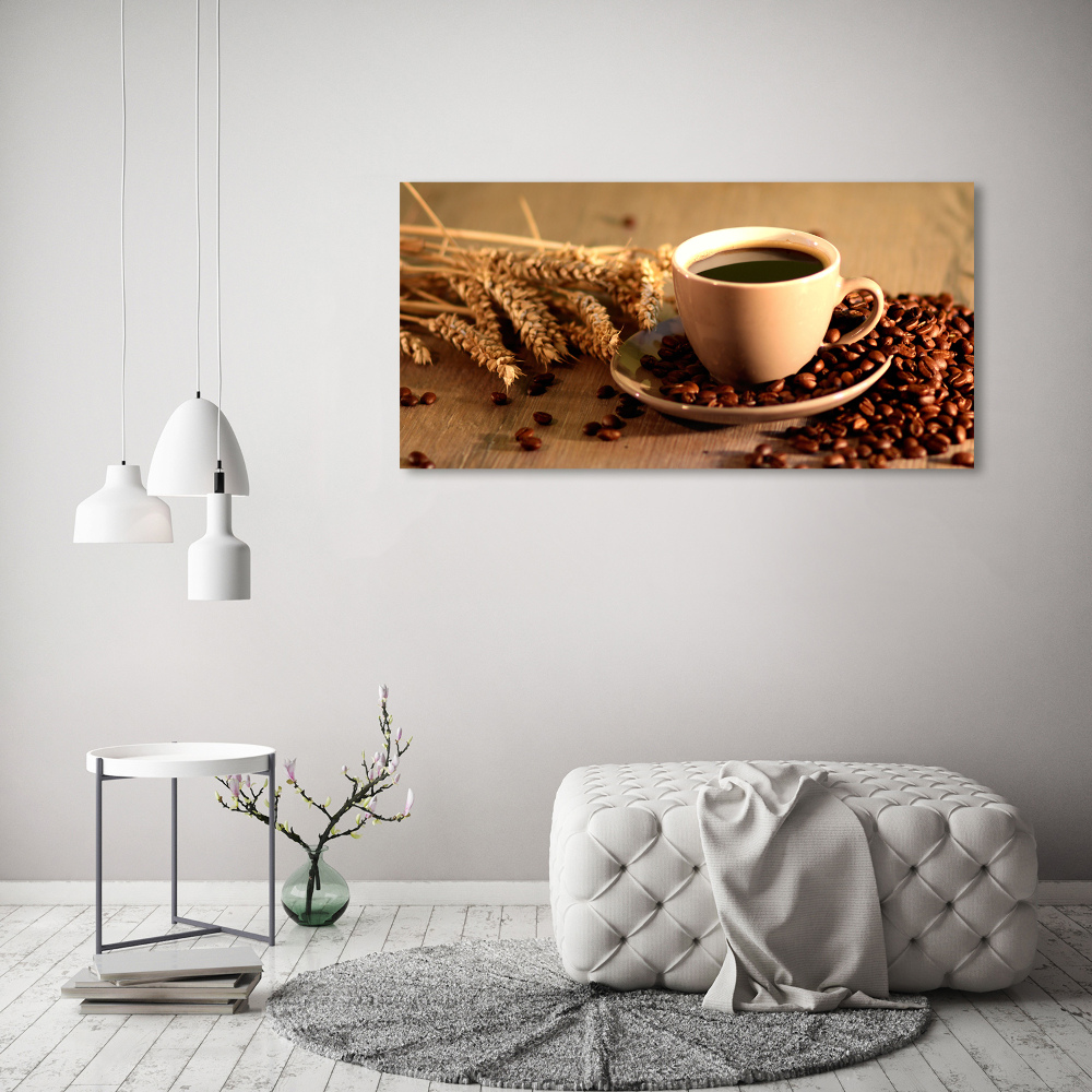 Tableau imprimé sur toile Le café aromatique