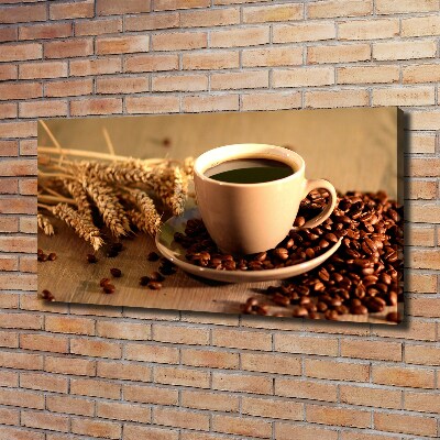 Tableau imprimé sur toile Le café aromatique