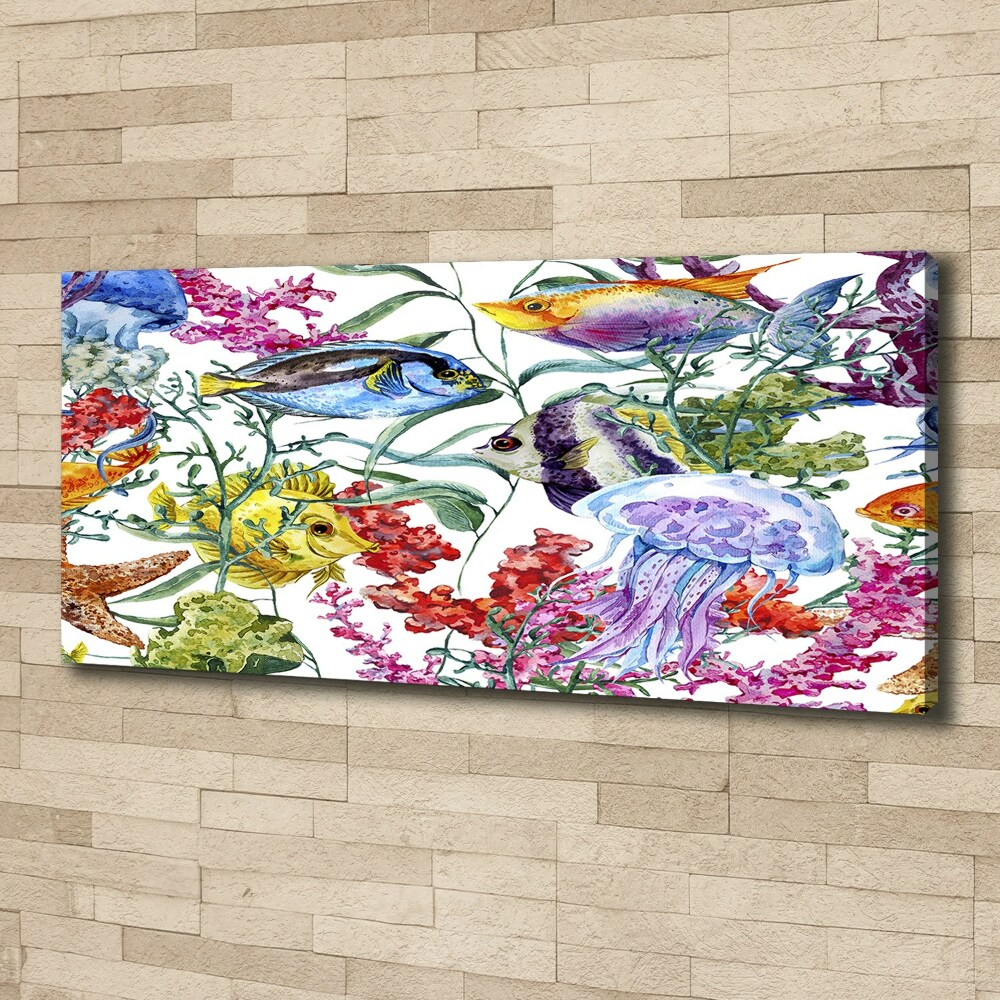 Tableau sur toile Récif de corail