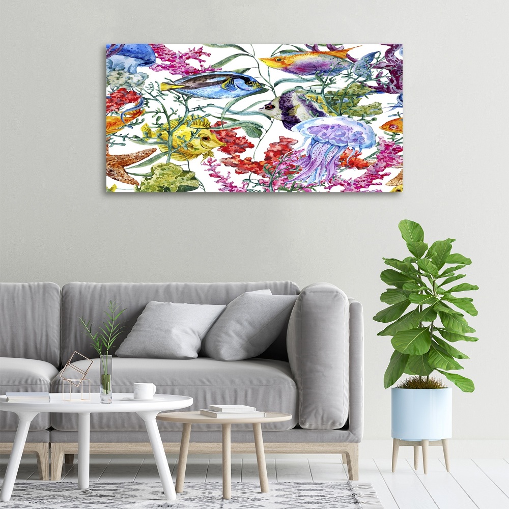 Tableau sur toile Récif de corail