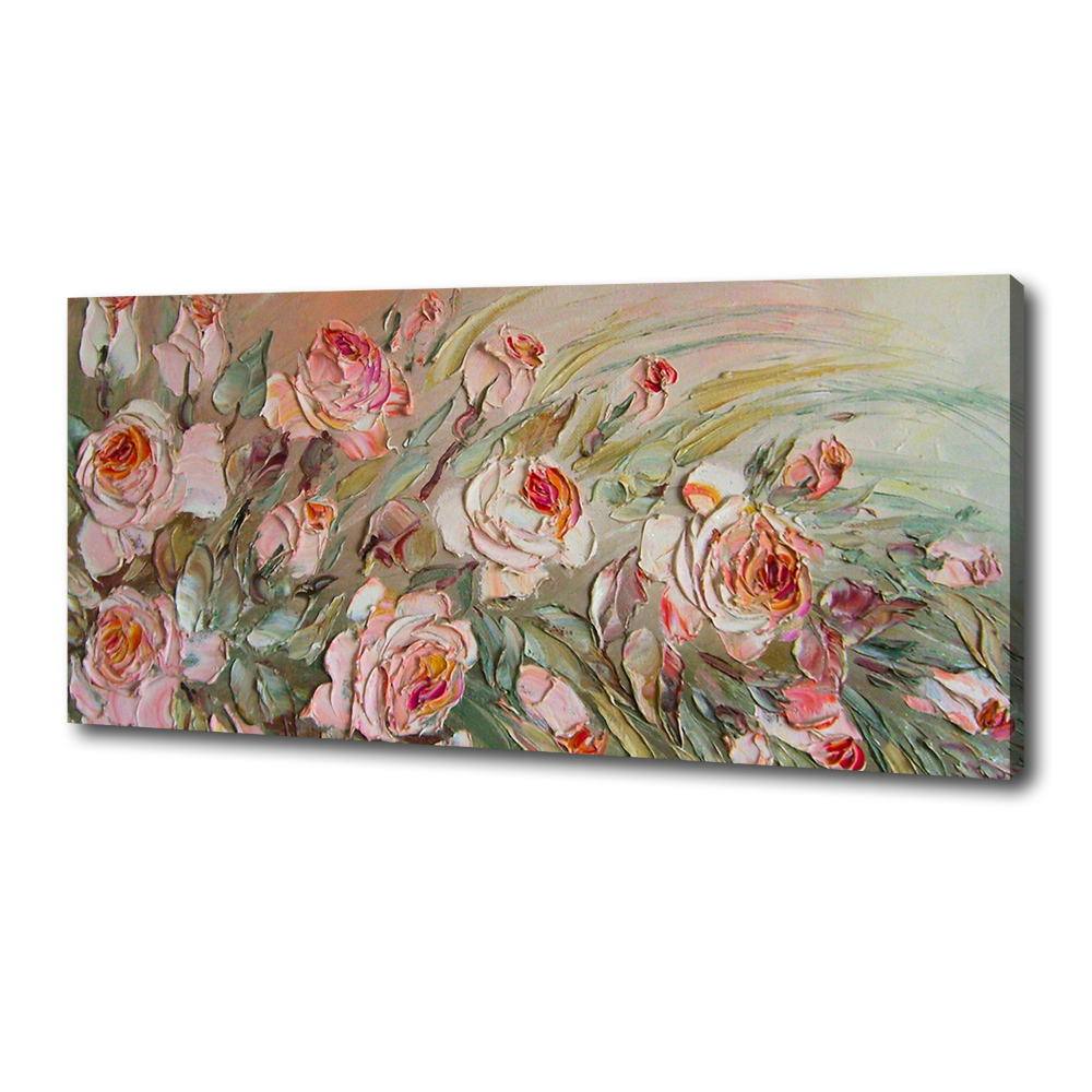 Tableau toile imprimée Roses