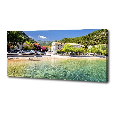 Tableau mural sur toile Dalmatie Croatie