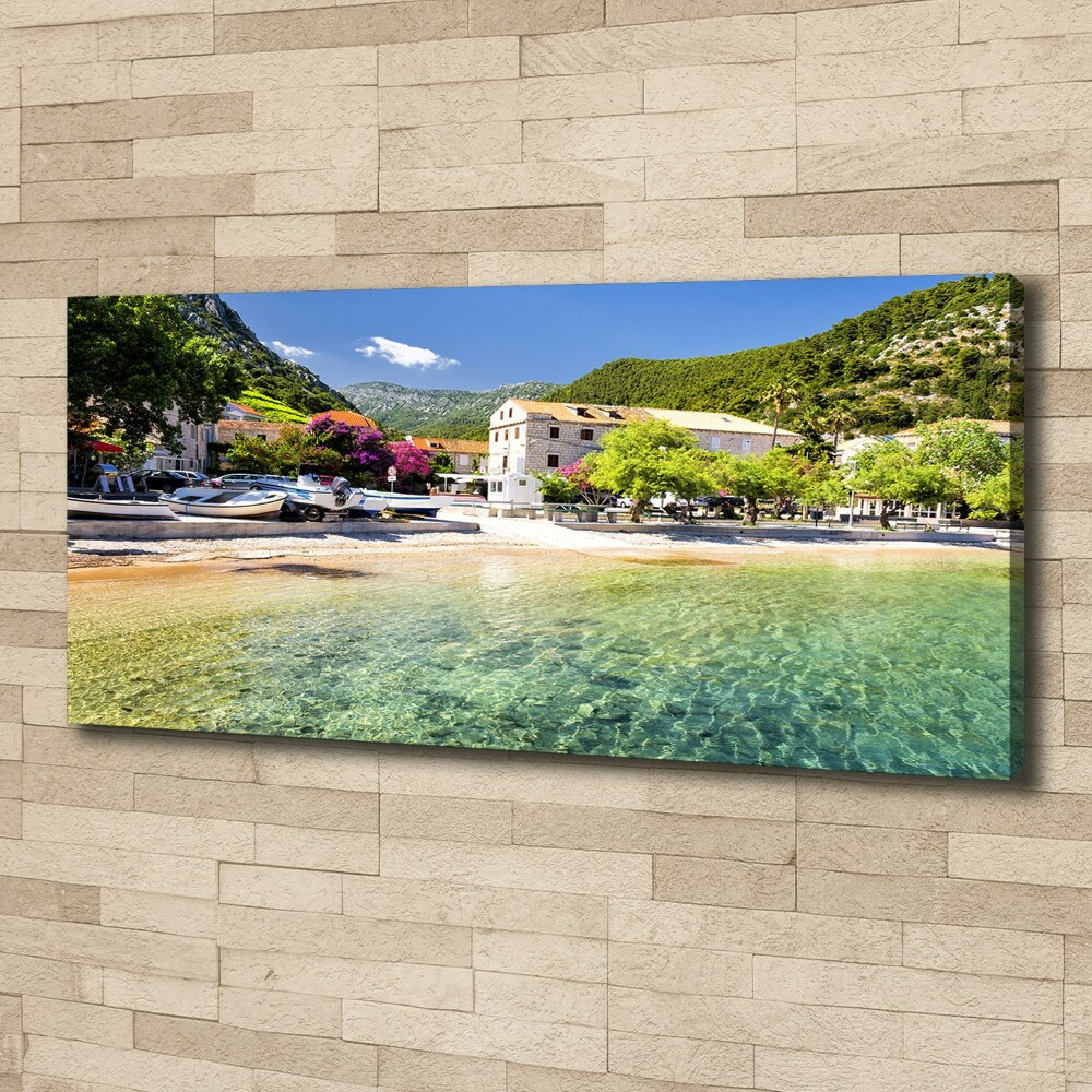 Tableau mural sur toile Dalmatie Croatie