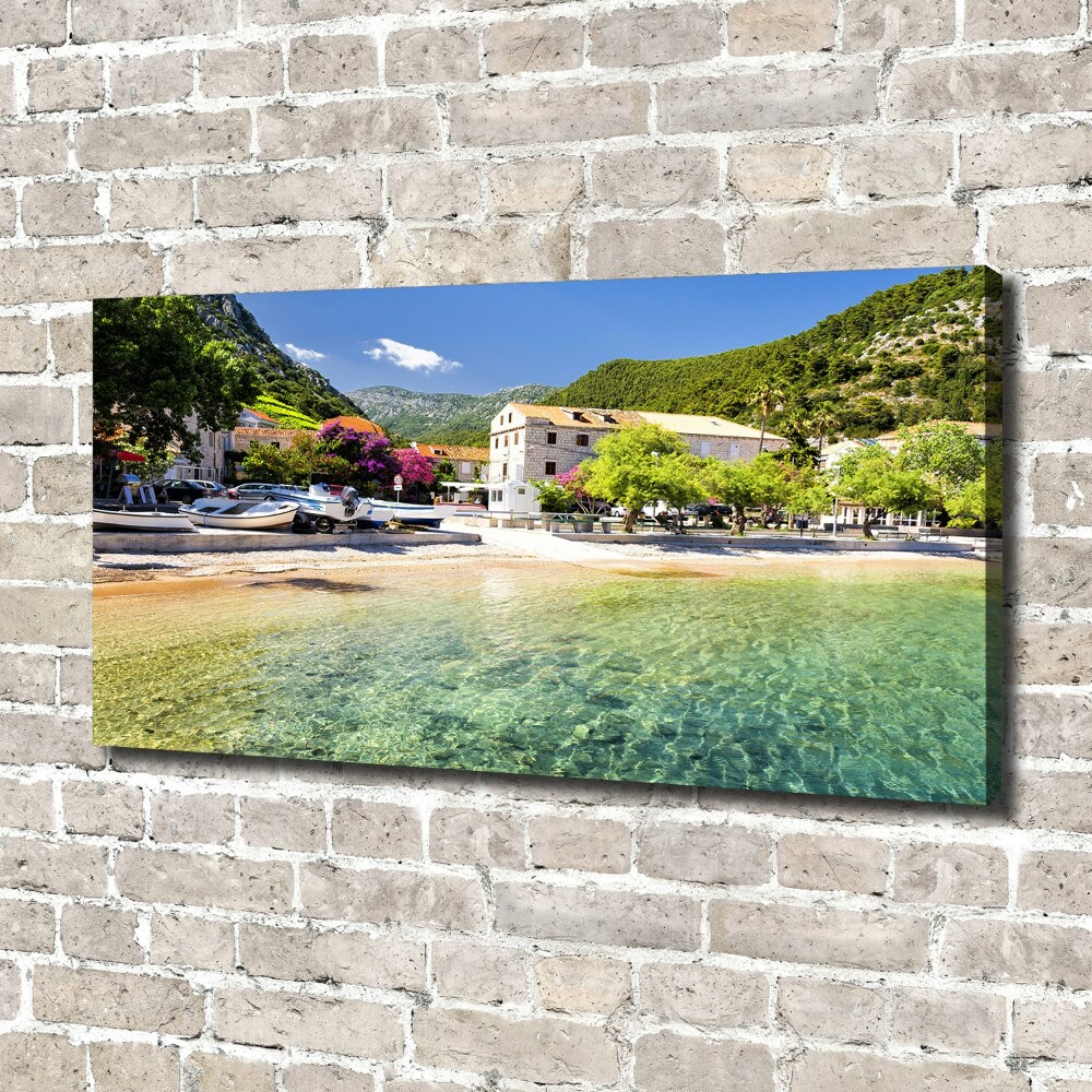 Tableau mural sur toile Dalmatie Croatie