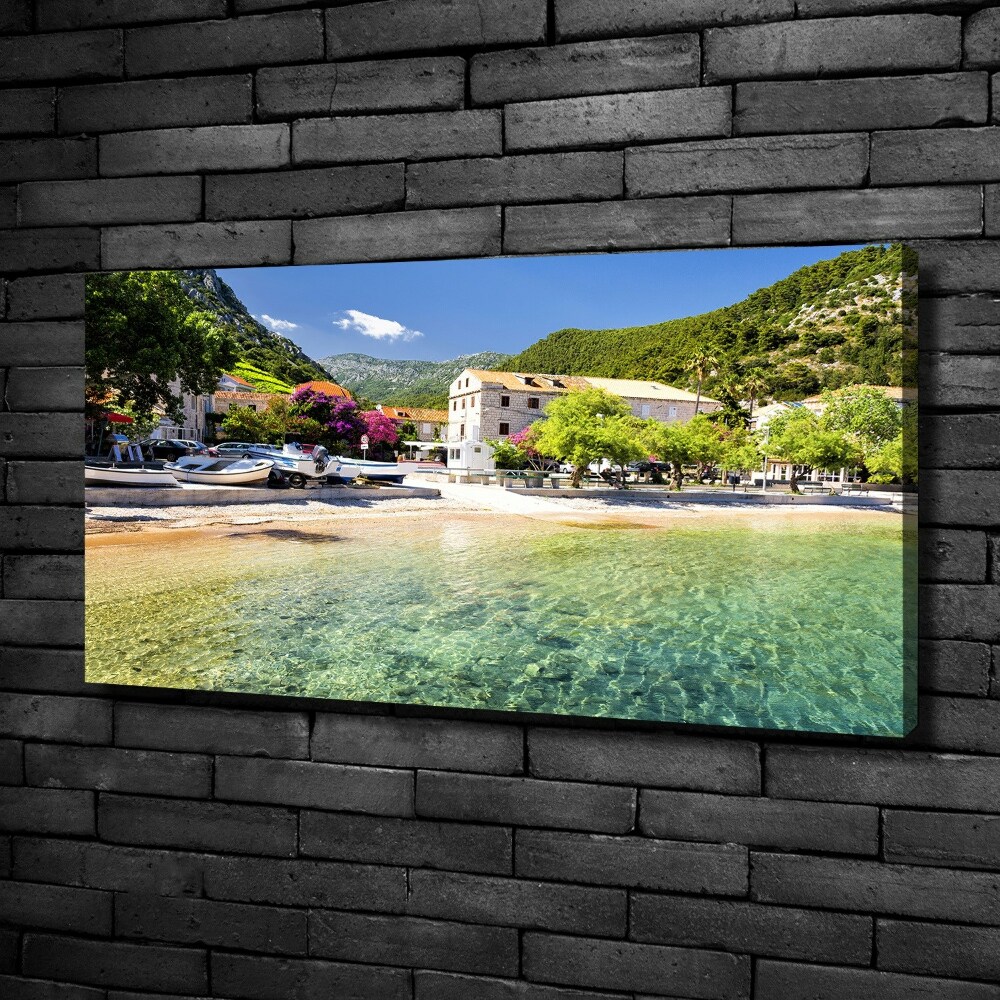 Tableau mural sur toile Dalmatie Croatie