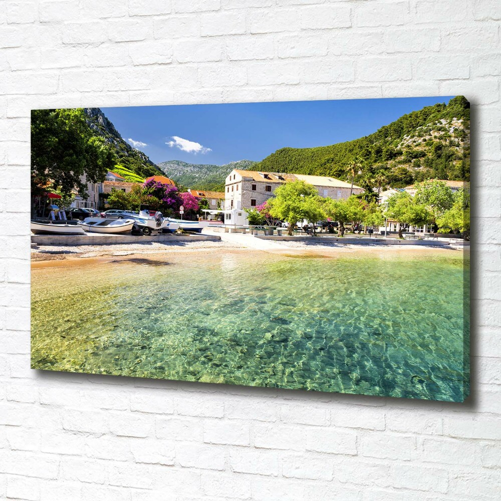 Tableau mural sur toile Dalmatie Croatie