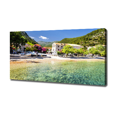 Tableau mural sur toile Dalmatie Croatie