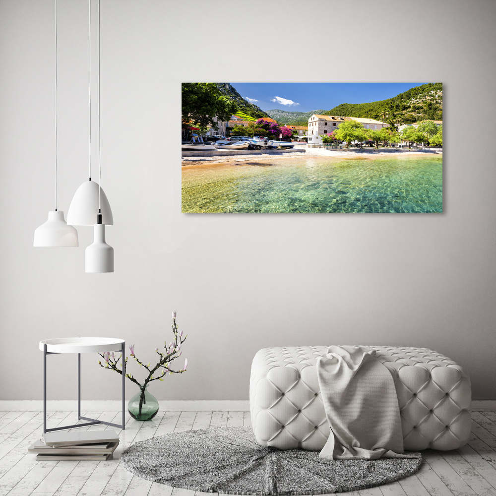 Tableau mural sur toile Dalmatie Croatie