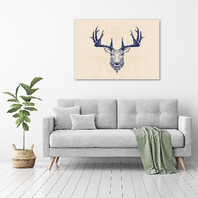 Tableau mural sur toile Tête de cerf