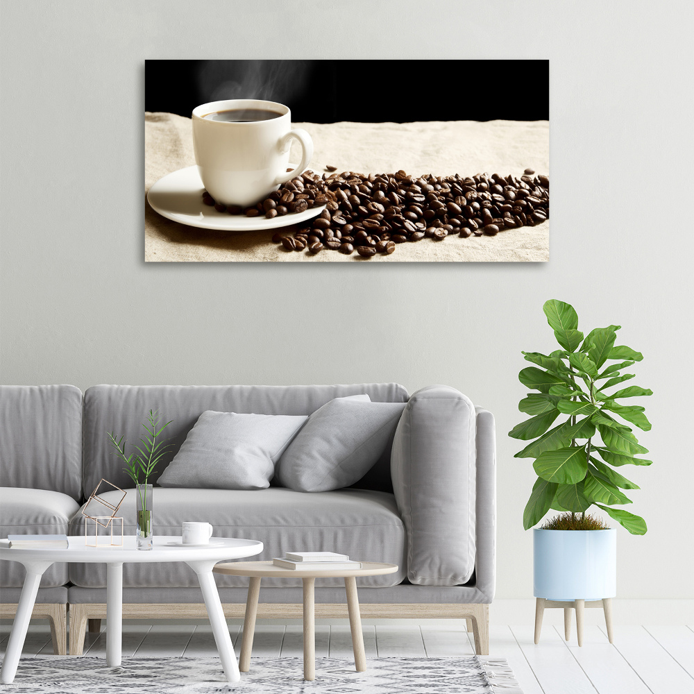 Tableau photo sur toile Le café aromatique