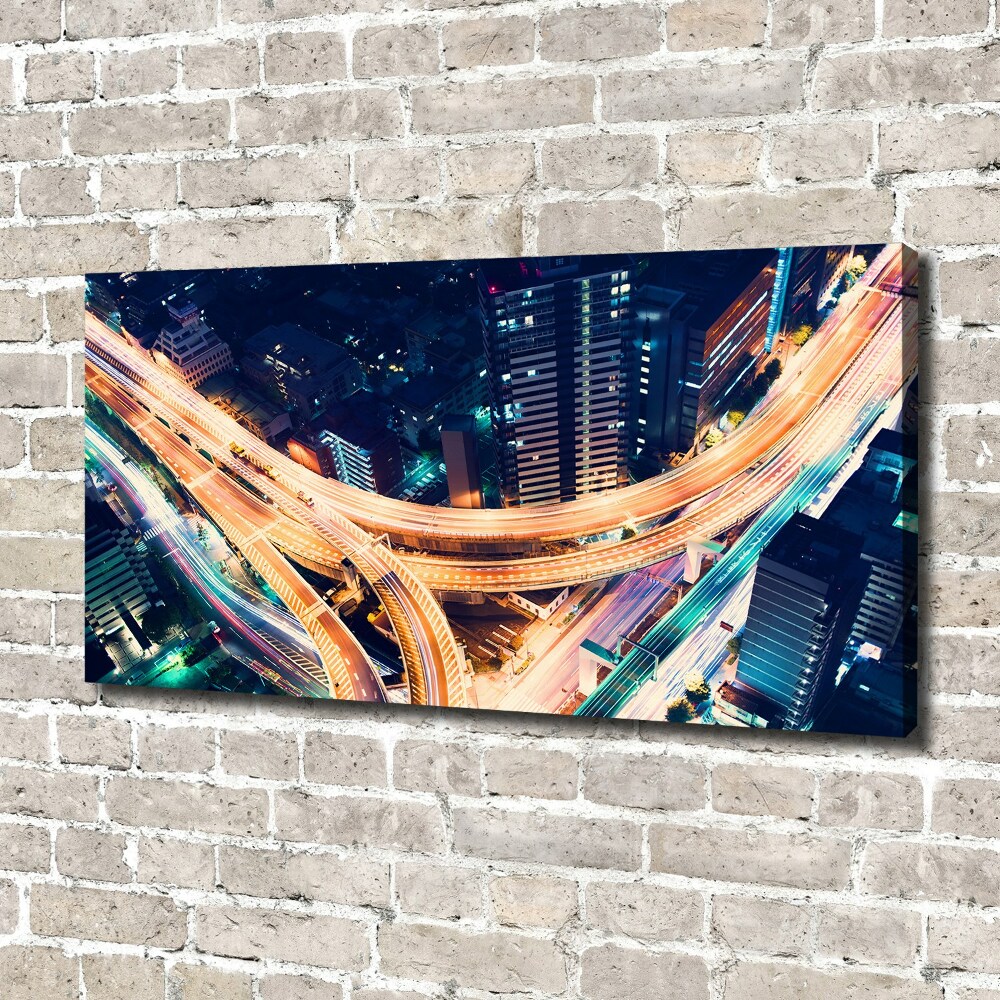 Tableau imprimé sur toile Autoroute de Tokyo