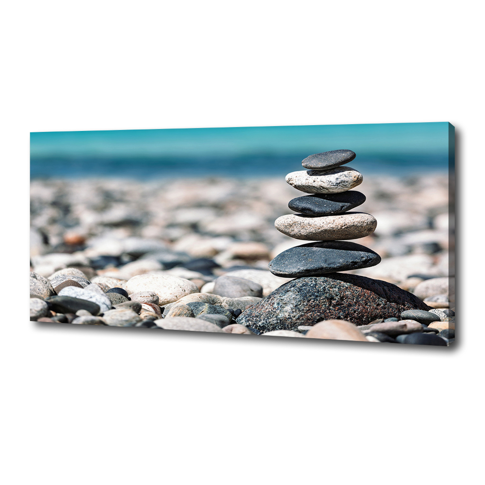 Tableau photo sur toile Pile de pierres