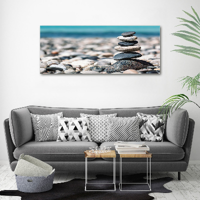 Tableau photo sur toile Pile de pierres