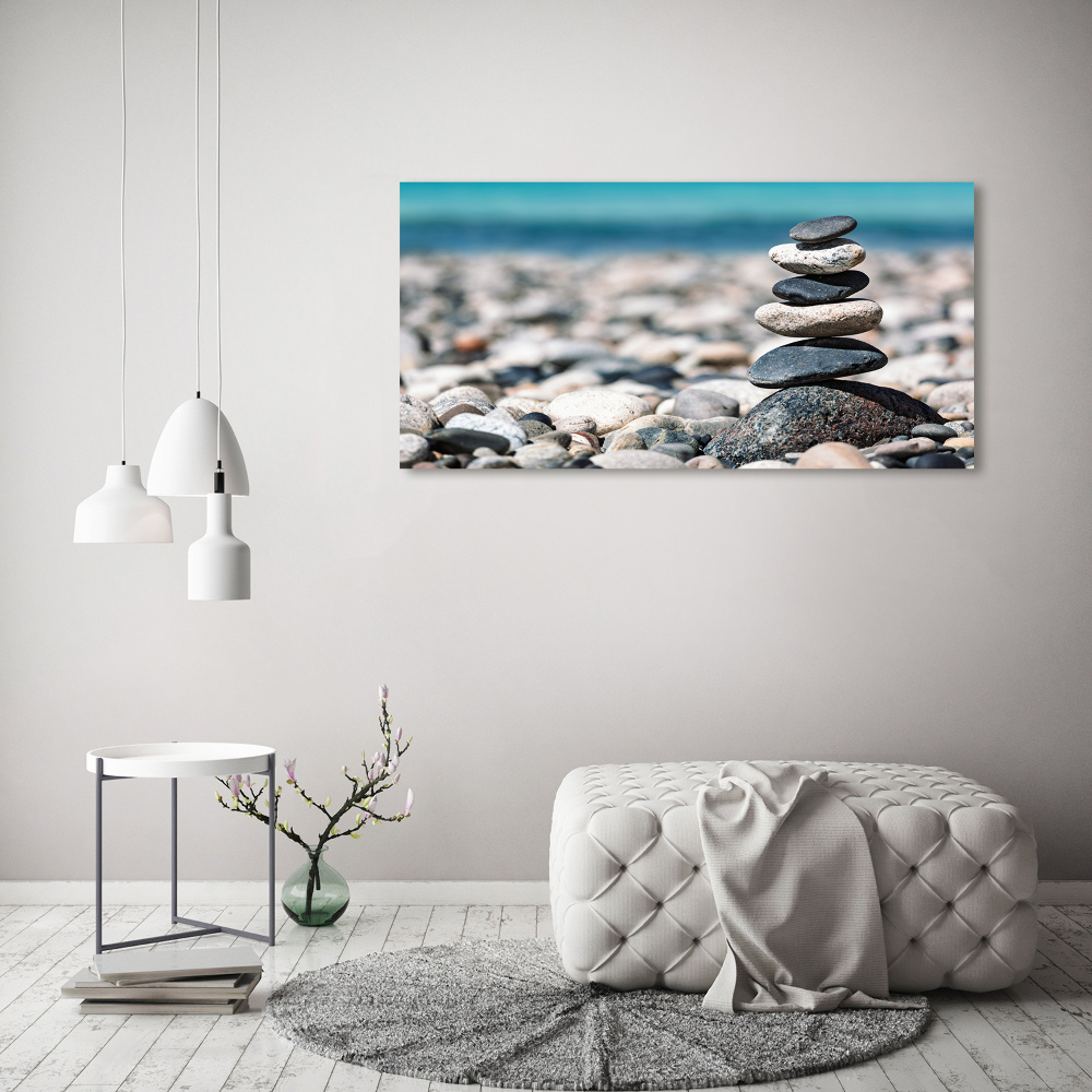 Tableau photo sur toile Pile de pierres