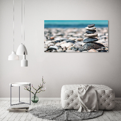 Tableau photo sur toile Pile de pierres