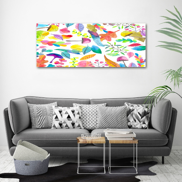 Tableau toile imprimée La richesse des fleurs