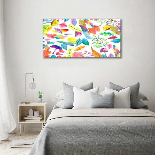 Tableau toile imprimée La richesse des fleurs