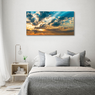 Tableau mural sur toile Ciel couchant