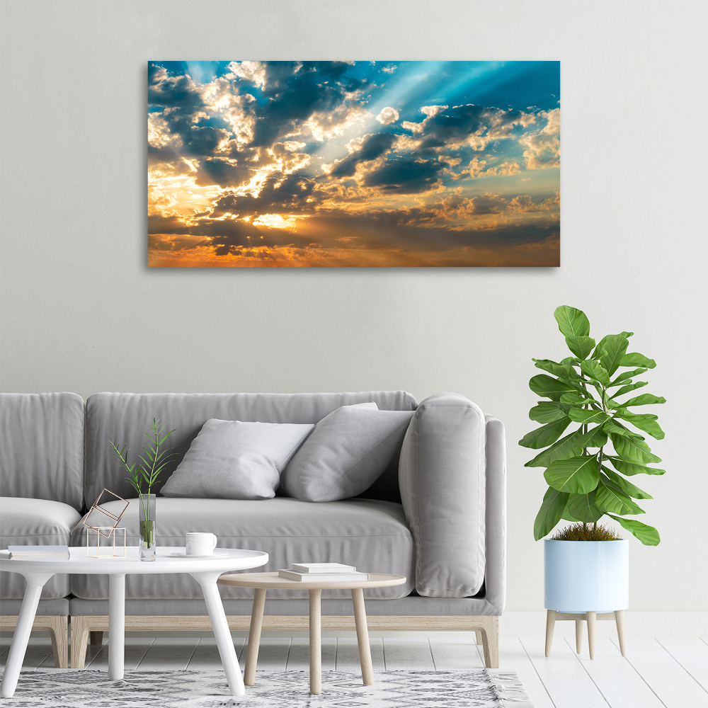 Tableau mural sur toile Ciel couchant